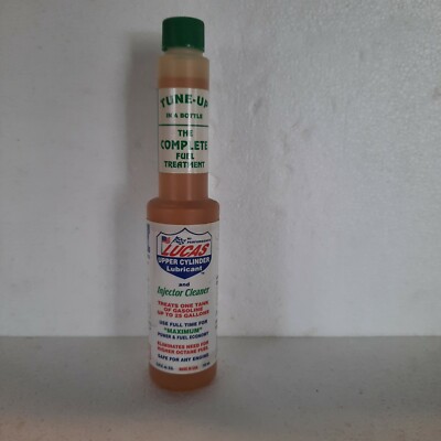 Lucas 10020 tune up in a bottle injector cleaner