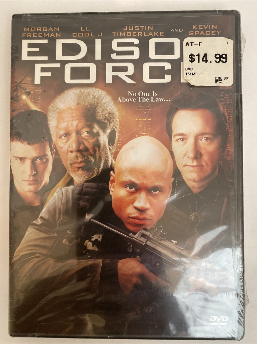 NEW Edison Force DVD 2006 Crime Morgan Freeman LL Cool J Justine