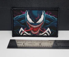Comic Book Inspired Morale Patch Custom Tactical Venom 2x3 inch