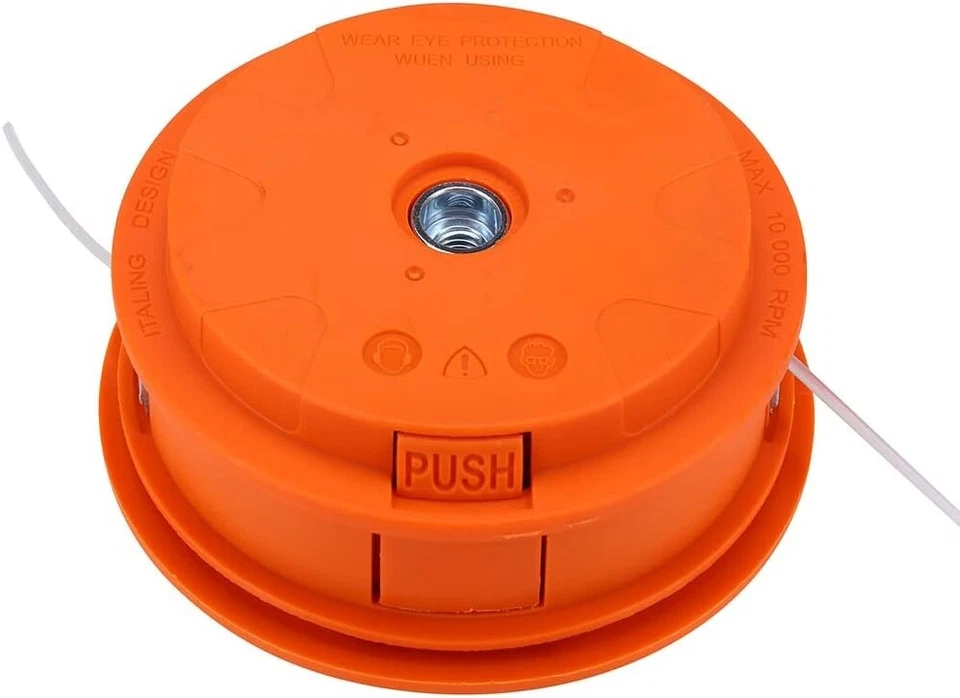 Testina Decespugliatore Tagliaerba Doppio Filo Bobina Ricambio Batti e Vai Brico - Immagine 3 di 4