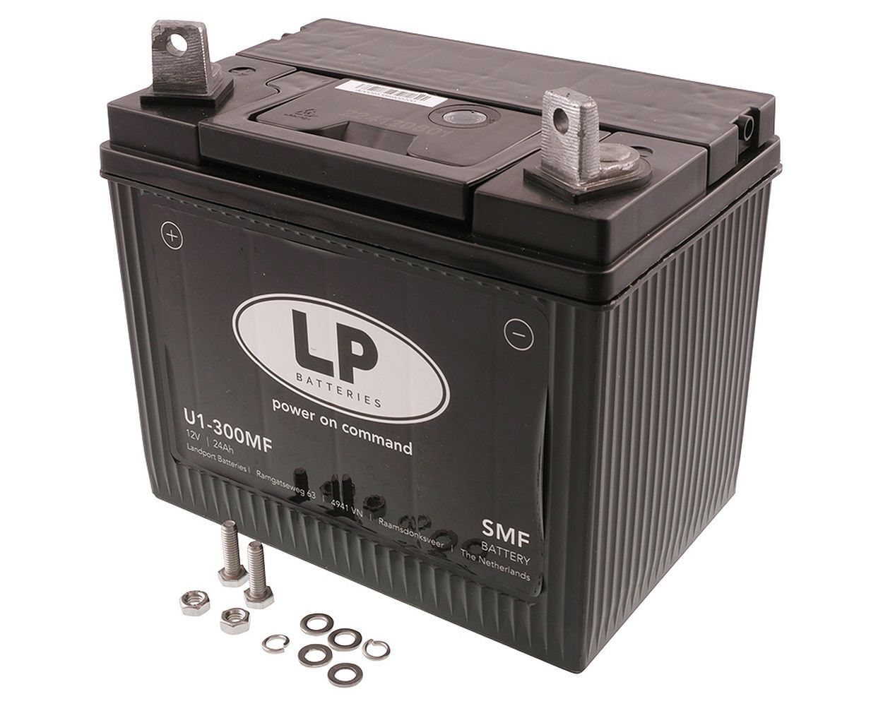 Batterie 12V 24aH LANDPORT U1300MF Traktor, Rasenmäher, Aufsitzmäher