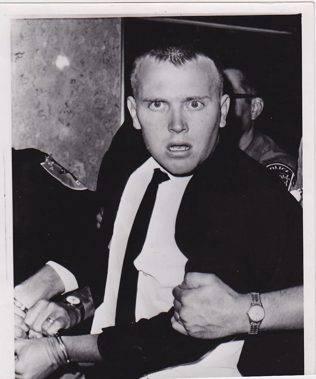 AMERICAN NAZI ERIC RAY WENBERG *GEORGE LINCOLN ROCKWELL* Civil Rights 1967 photo - 画像1/2