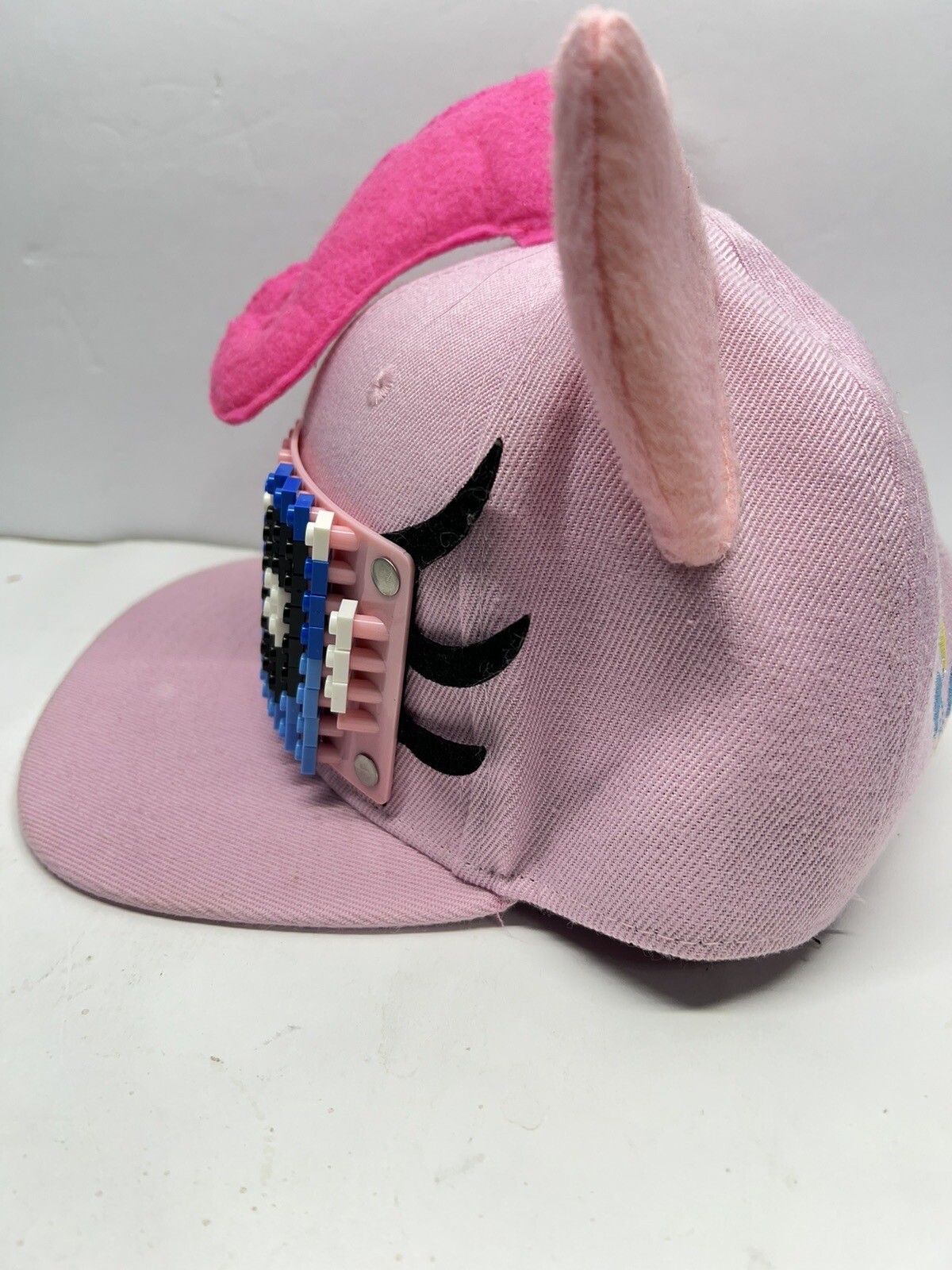 Cappello Berretto Snapback My Little Pony Pinkie Pie con Blocchi di Mattoni per Ragazze