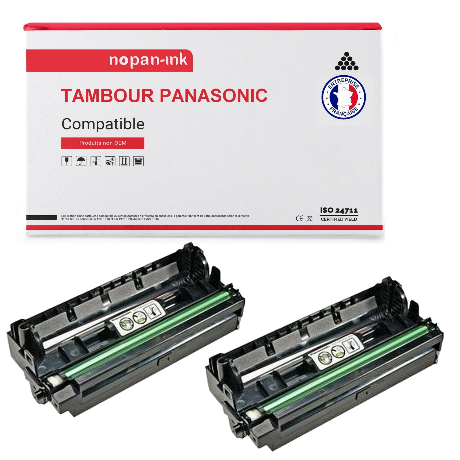 Tambour KX-FAD93X haute précision pourPanasonic imagerie haut rendement x2 NOPAN-INK