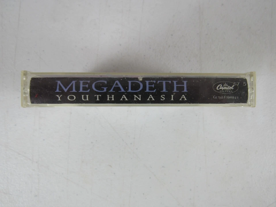 Megadeth Cassette Youthanasia 1994 Capitol Records - Image 3 of 4