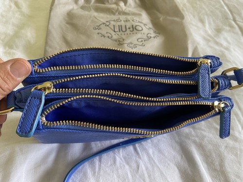 Bolso de Mano Liu Jo Busta Triple Anna A16086 E0087 Azul Palazzo 84043 - Imagen 4 de 4