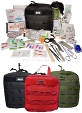 ELITE FIRST AID GP IFAK Kit LVL-2 FULLY-STOCKED Medic Trauma EMS Camp Hike Hunt