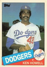 Ken Howell Rookie Topps Tiffany Traded 1985 Baseball Card #58T