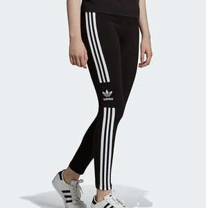 adidas leggings 3 stripes trefoil