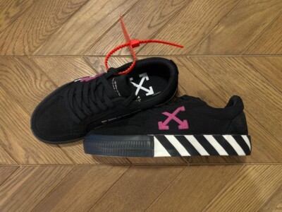off white vulc low black purple