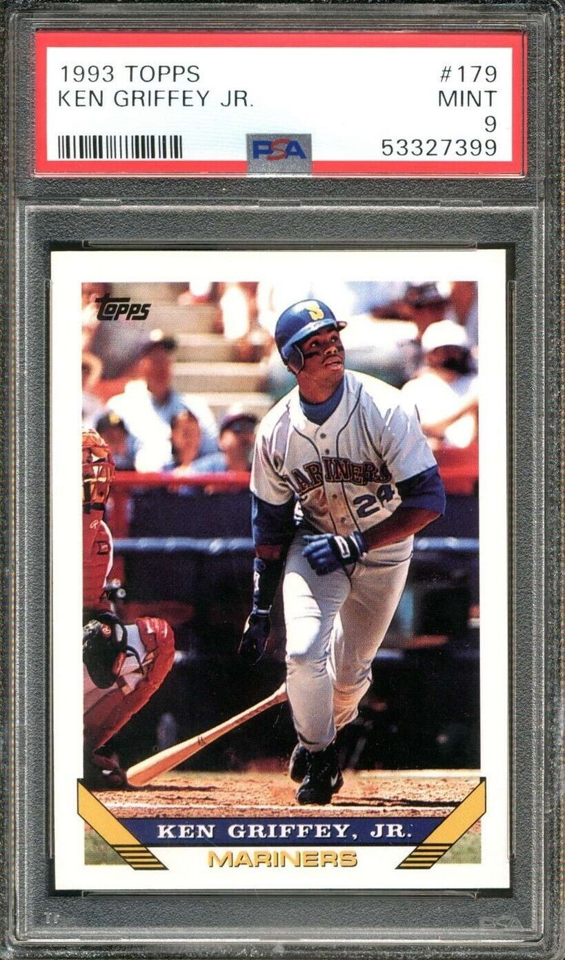 1993 TOPPS GOLD #179 KEN GRIFFEY JR. MARINERS PSA 9 *MINT*
