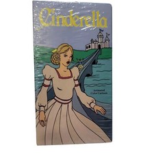 1991 Cinderella Animated Cartoon AIC Home Video new sealed IGA Disney Walt color