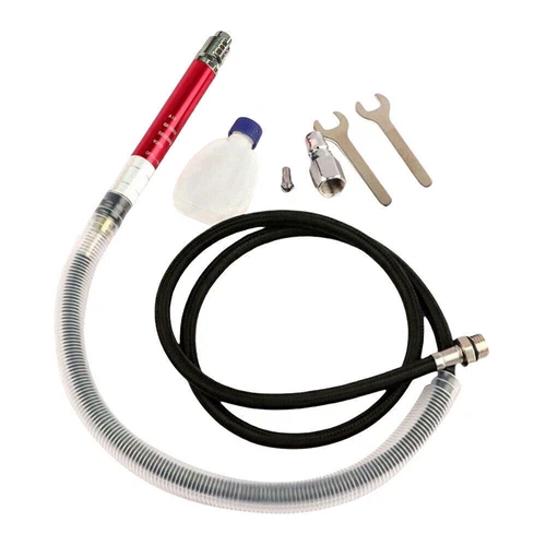 Druckluftschleifer Mini Stabschleifer Druckluft Geradschleifer Gravur Fräser Set - Bild 9 von 10