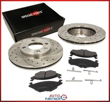 Bremsensatz vorne für VW Golf 1 Cabrio Bremsscheibe 239mm gelocht Bremsbelag