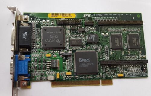 MATROX 576-06 REV B GRAPHICS CARD (R2S8.6B3) - Imagen 1 de 3
