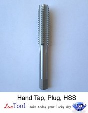 1 1/4-12 UNF Hand Tap Plug Chamfer GH4 Limit 4 Flute HSS Uncoated Bright Thread