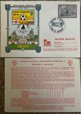 ENGLAND V BULGARIA 1979 FIRST DAY COVER