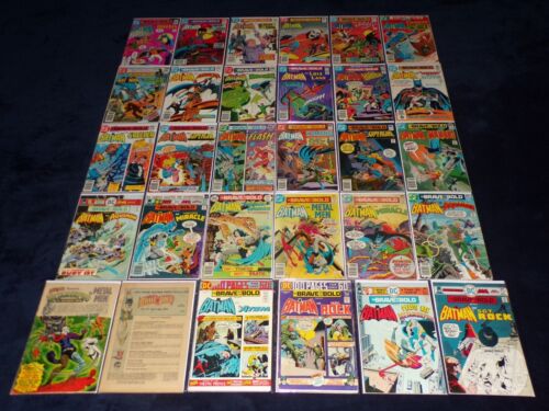 BRAVE AND THE BOLD 66 - 198 BATMAN LOT 30 DC COMICS MISSING 29 34 54 57 60 93 - Picture 1 of 1