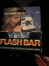 (2) Vintage Sylvania Blue Dot Flashbar For Flash Bar Cameras 10 Flashes NIB
