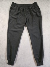 Joie Mariner Jogger Pants Women's Large Black Tapered Leg Trousers New NWOT