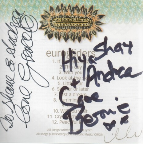 EUROGLIDERS Rare Signed 2005 Aust Only OOP Original Pop Album CD "S/Titled" - Picture 1 of 3