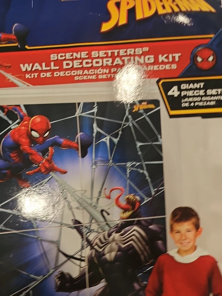 Spider-Man Webbed Wonder Scene Setter Wall Decoration Birthday Party Supplies - Image 2 of 4
