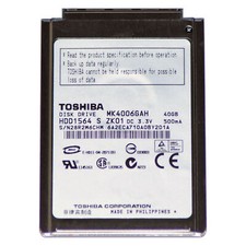 Disco rigido 40 GB 1,8" pollici CF | Toshiba MK4006GAH | Nuovo iPod Classic 2 3 4 Gen