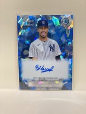 2023 Bowman Chrome Sapphire Brandon Mayea  Auto /25  Yankees