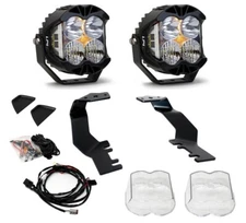 Baja Designs LP4 Pro LED A-Pillar Light Kit For 2022-2024 Toyota Tundra/Sequoia