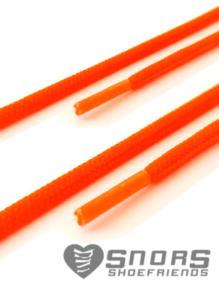 SNORS STRINGHE ROTONDI NEONARANCIO 60-150cm 3mm,cinturino Per Scarpe, Sneaker - Foto 7