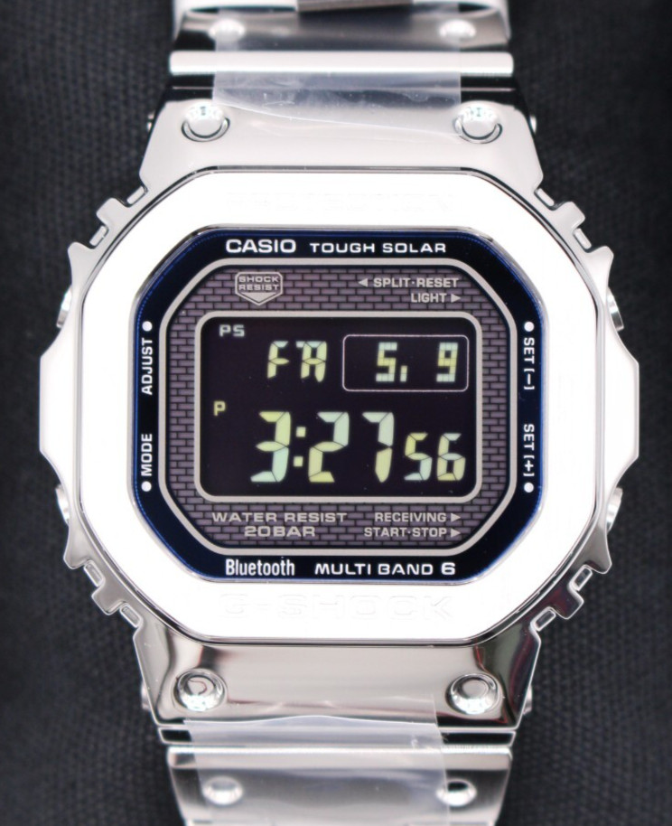 G-SHOCK GMW_B5000D_1JF Bluetooth ソーラー カシオ Gショック G-SHOCK Bluetooth搭載 ソーラー ステンレス GMW