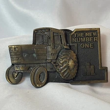 International Harvester Belt Buckle IH Tractor Spec Cast Inc Made in the USA