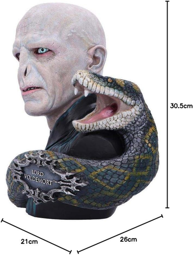 Harry Potter Lord Voldemort-Busto 30,5 Cm, Multicolore (B5792U1) - Foto 2 di 12