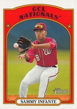 2021 TOPPS HERITAGE MINORS (#87) - SAMMY INFANTE
