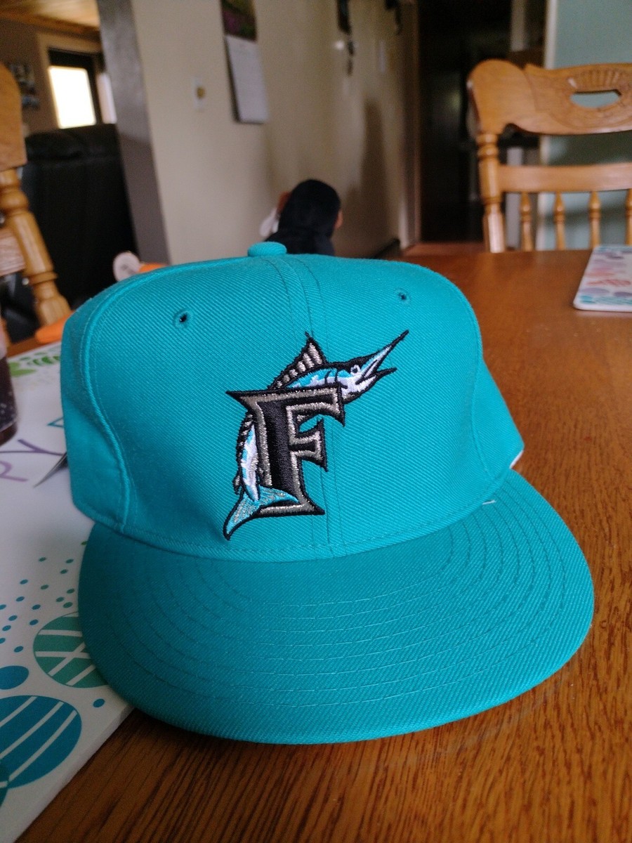 New Era 59Fifty MLB Florida Miami Marlins Vintage Fitted Hat Cap Adult ⁵/⁸
