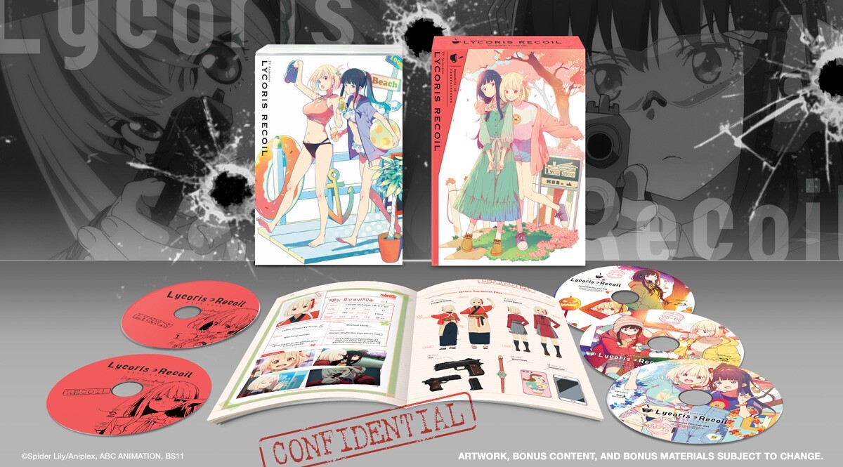 Lycoris Recoil Complete Anime Series Blu-ray Box Set | eBay