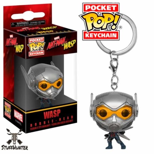 Funko Pop! Wasp Marvel Ant-Man Pocket Keychain Key Chain - New Orig. Packaging - Bild 1 von 2
