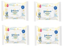 BL Johnsons Wipes Hand And Face 25 Count X 4 Pieces