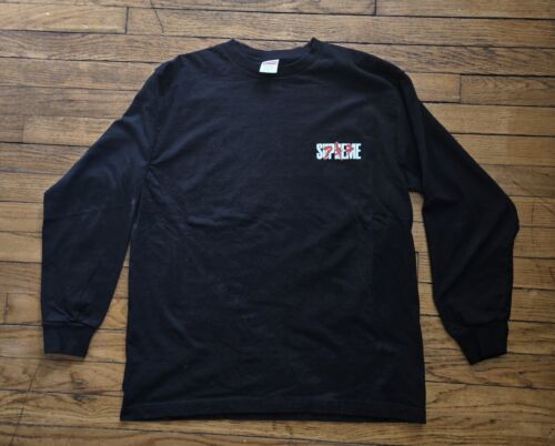 Supreme L 2017 Akira Manga Nuclear Bomb Black Long Sleeve T Shirt