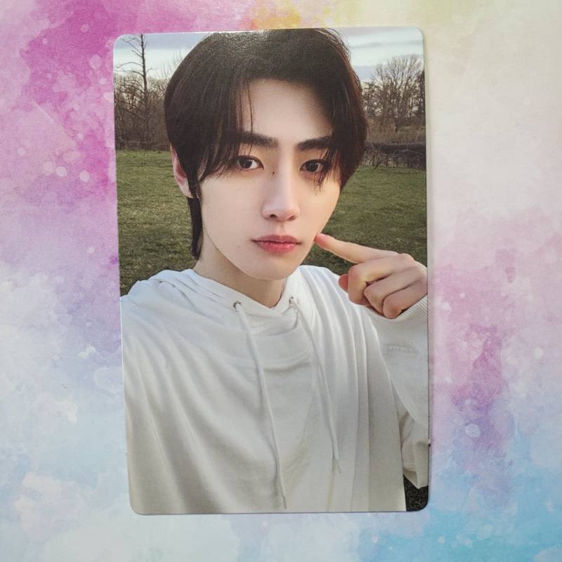 SUNGHOON ENHYPEN DARK BLOOD Photo Card Mini Album Full Harf SUNGHOON ENHYPEN DARK BLOOD Photo Card Mini Album Full Harf