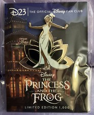 Disney D23 EXCLUSIVE The Princess The Frog Tiana LE 1000 NEW