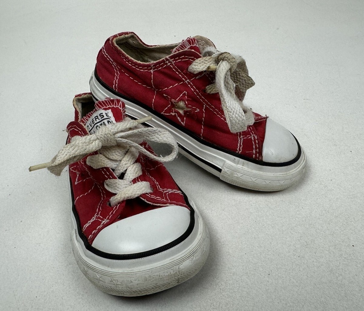 Converse Chuck One Star Toddler Low Top Red Shoes Toddlers Baby