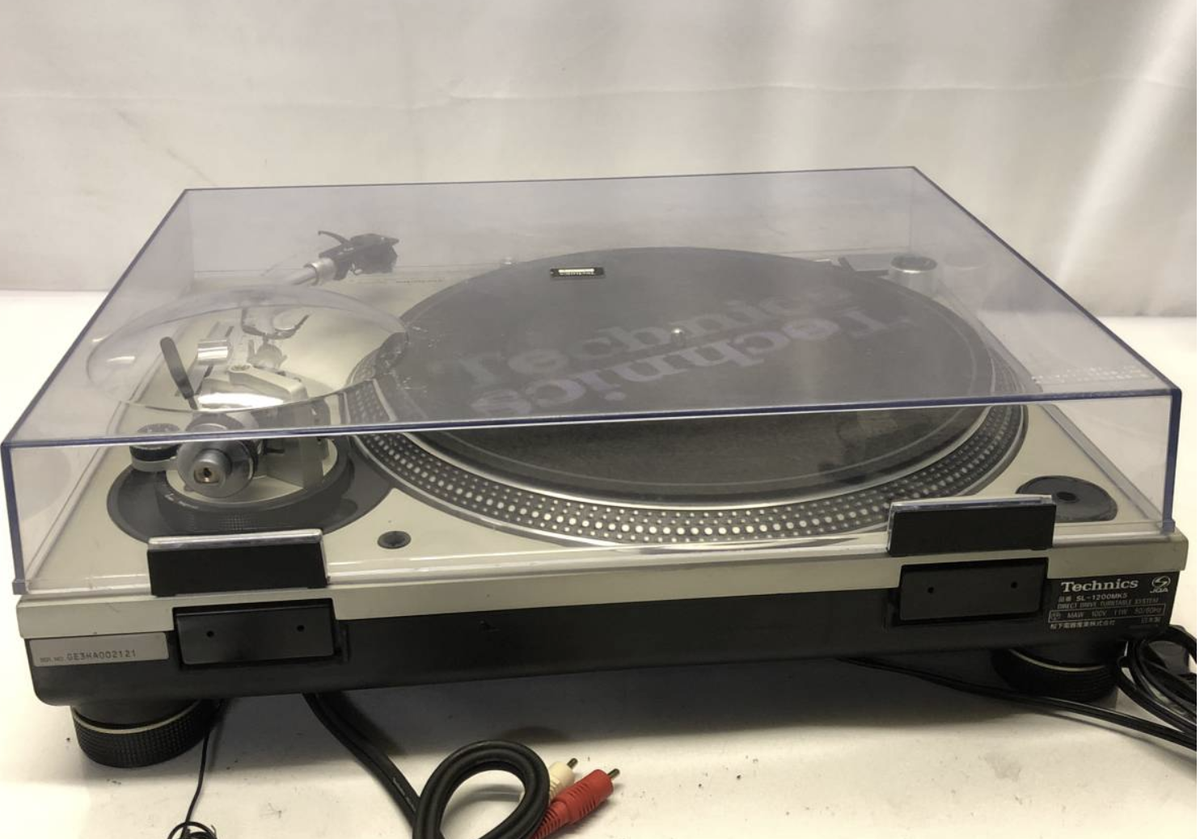 Technics SL-1200MK5 turntable silver+SC35C W/cartridge DJ