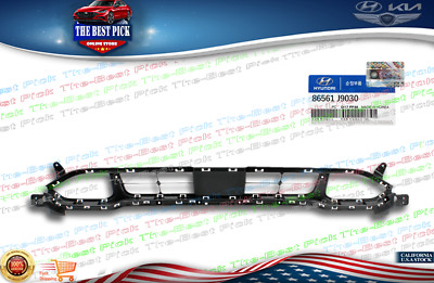  GENUINE  HYUNDAI KONA 2018-2021  GRILLE FRONT BUMPER LOWER W/ EME 86561J9030