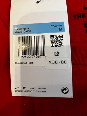 Women's Nike Dri-Fit Legend T-Shirt Size Medium University Red