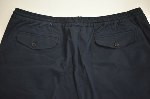 Michael Bastian Garment Dyed Pocket Shorts Navy Stretch Slash Pocket Knit XL $58 - Picture 8 of 8