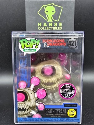 Funko Pop Digital Nr. 421 Dungeons & Dragons Death Tyrant Glow LE1307 + D20