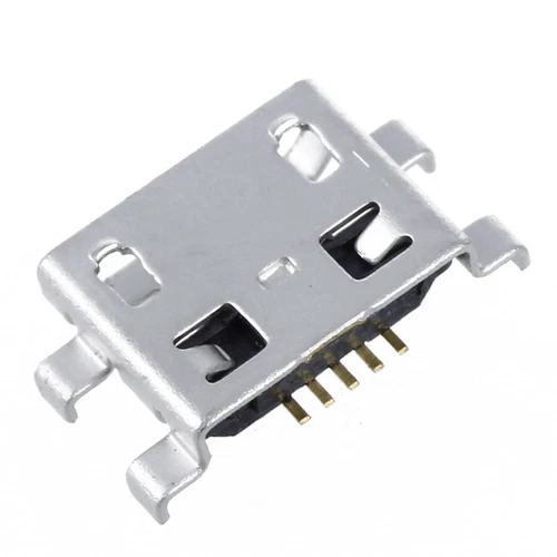 2X(10Stueck Typ B Mikro USB 5Pin Buchse Ladegeruet Mount Buchse Anschluss f7386