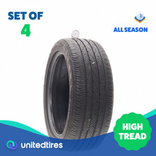 Set Of 4 Used 23545r19 Continental Contiprocontact 95h - 1032 Set Of 4 Used 23545r19 Continental Contiprocontact 95h - 1032