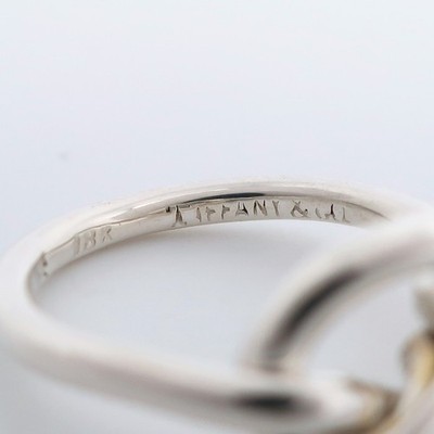 アクセサリー Tiffany & Co SV925 K18 Rope Design Ring Tiffany & Co SV925 K18 Rope Design Ring